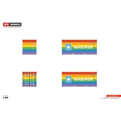 WSI 20FT CONTAINER MAERSK RAINBOW