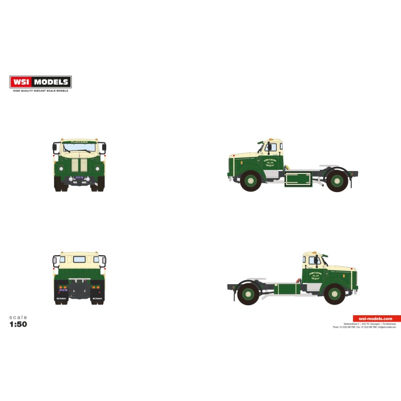 WSI SCANIA L85 DAYCAB TORPEDO Flikkema