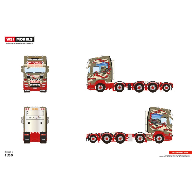 WSI SCANIA R HIGHLINE CR20H Midtstøl