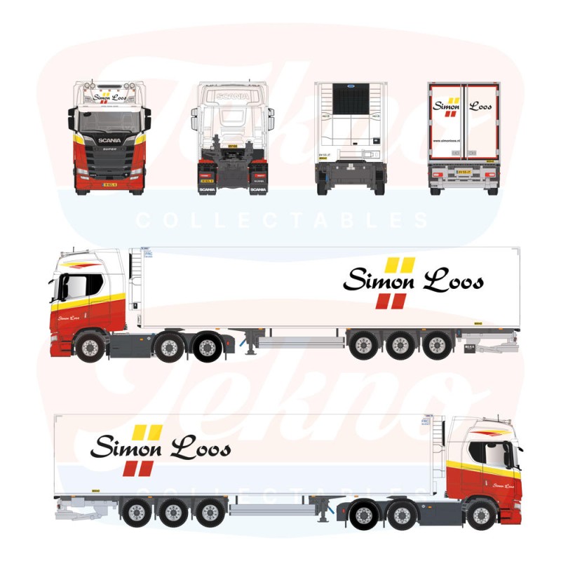 Tekno Scania Next Gen 530S-V8 Highline Simon Loos