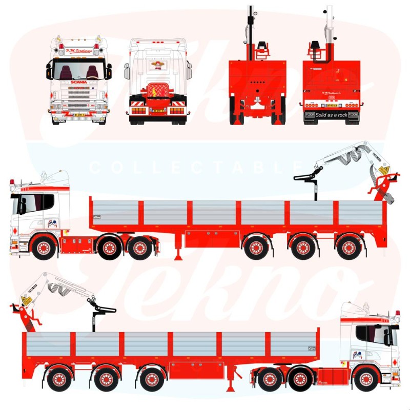 Tekno Scania 4-serie H.M. Verploegen