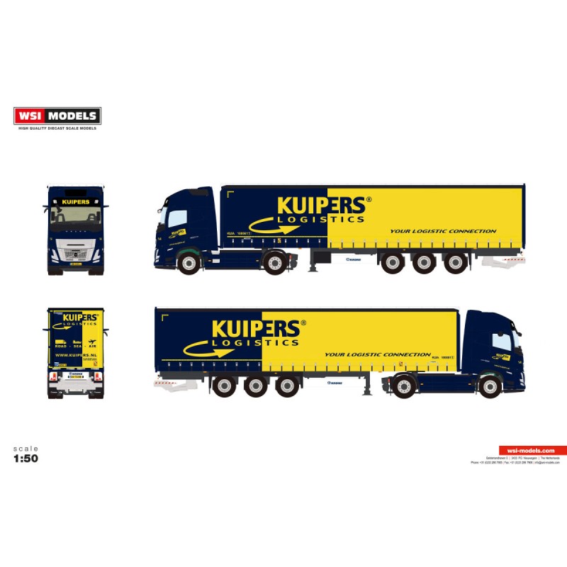 WSI VOLVO FH AERO GLOBETROTTER XL Kuipers Logistics