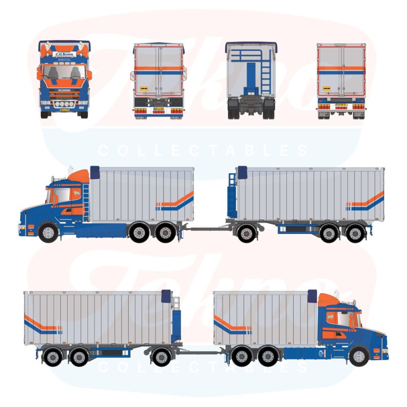 Tekno Scania 144L 530 Torpedo C.G. Kroon