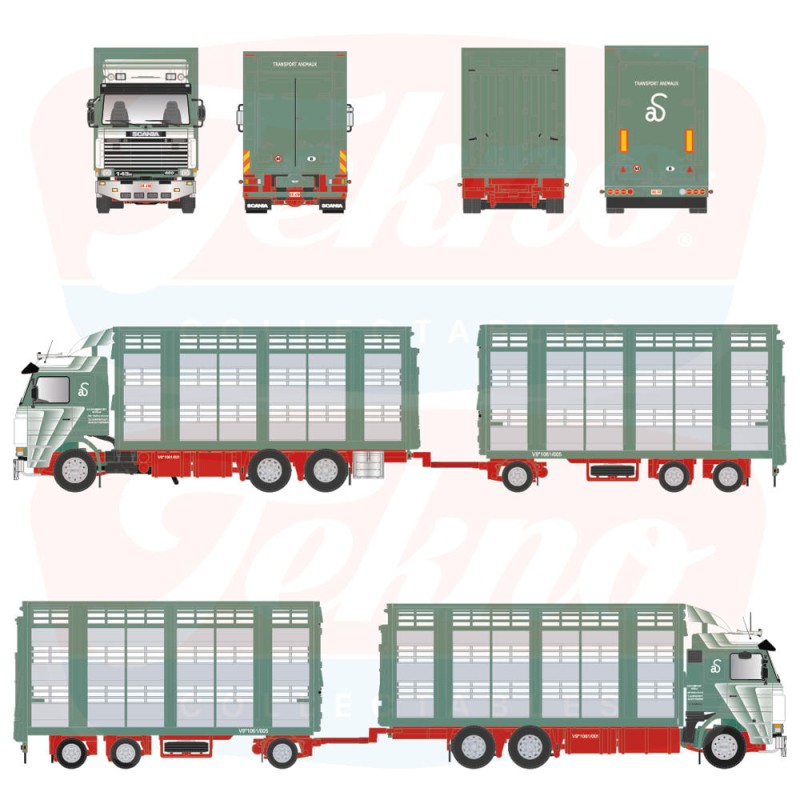 Tekno Scania 3-serie Topline Schoonbroodt & Nibus