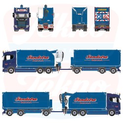 Tekno Scania NGS 770 Sandstra Transport