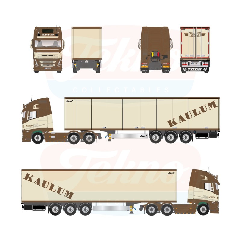 Tekno Volvo FH05 Globetrotter XL Kaulum Transport