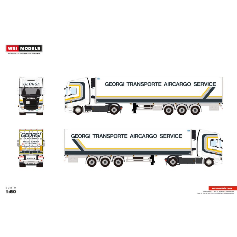 WSI SCANIA R HIGHLINE CR20H Georgi-Transporte