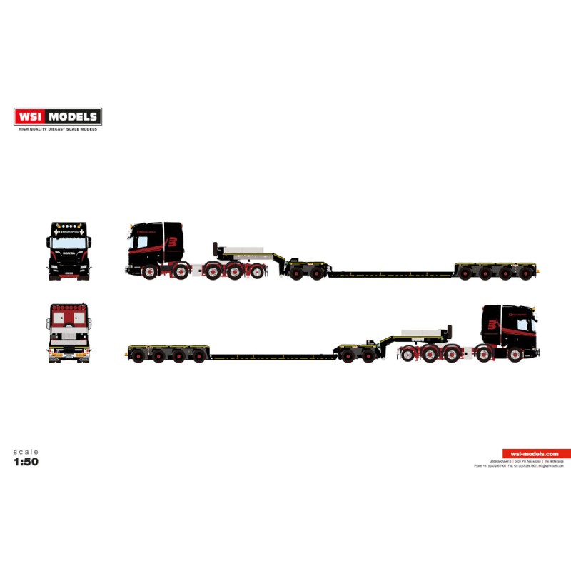 WSI SCANIA R HIGHLINE CR20H Bergen Spesialtransport