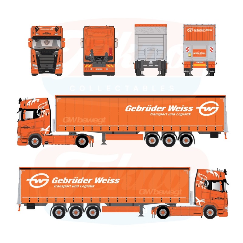 Tekno Scania NGS Highline Berger Transporte