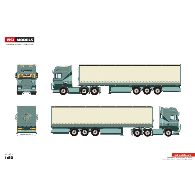 WSI DAF XF95 SUPER SPACE CAB Nagtegaal