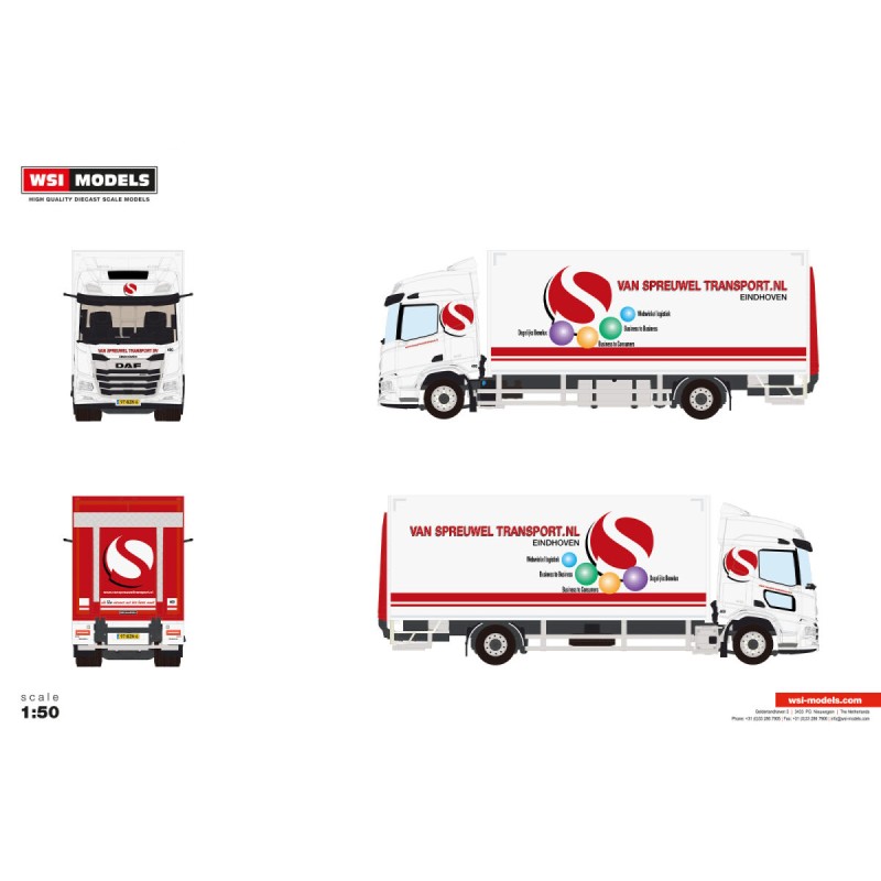 WSI DAF XD SH van Spreuwel Transport