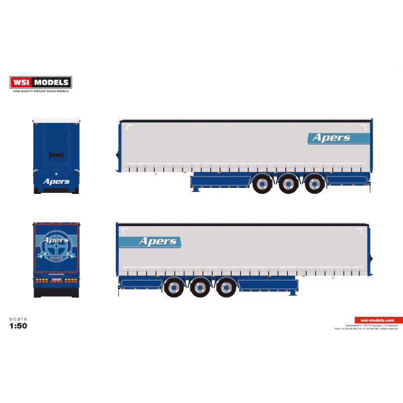 WSI CURTAINSIDE TRAILER Transport Apers