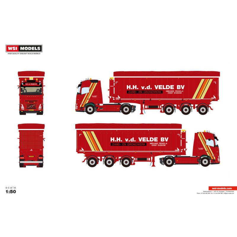 WSI VOLVO FH AERO GLOBETROTTER H.H. van der Velde