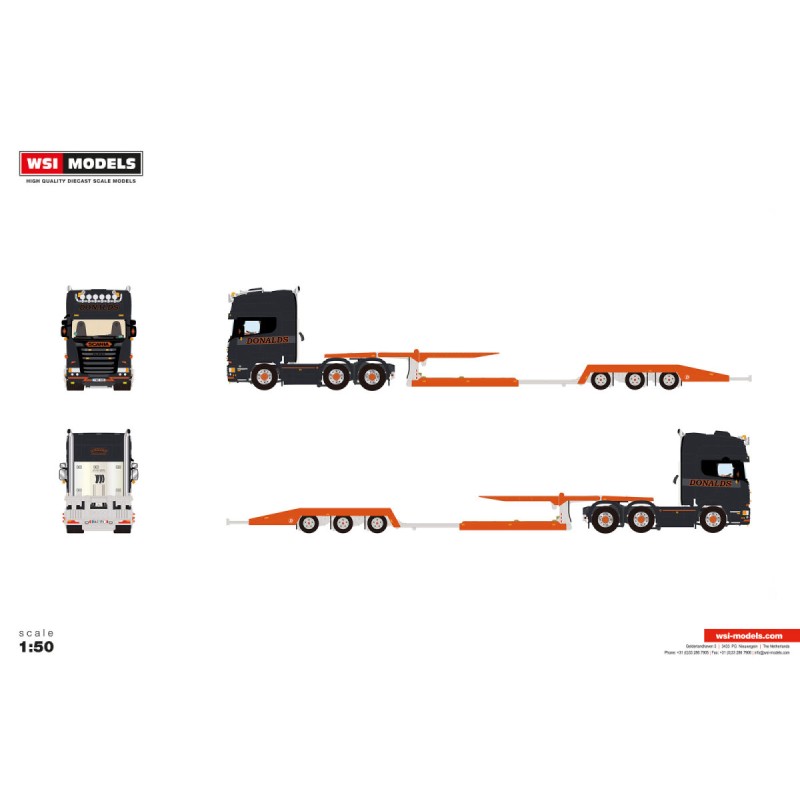 WSI SCANIA STREAMLINE TOPLINE Donalds Bilbärgning