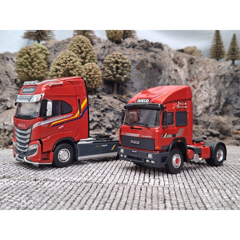 Tekno Iveco Set met Iveco Turbostar 4x2 & Iveco S-Way