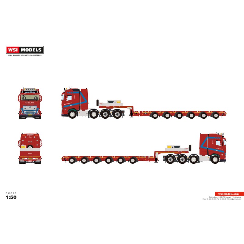 WSI VOLVO FH5 GLOBETROTTER Van der Tol