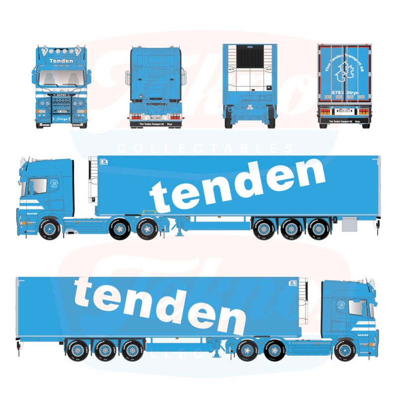 Tekno Scania R6 Streamline Topline Tenden