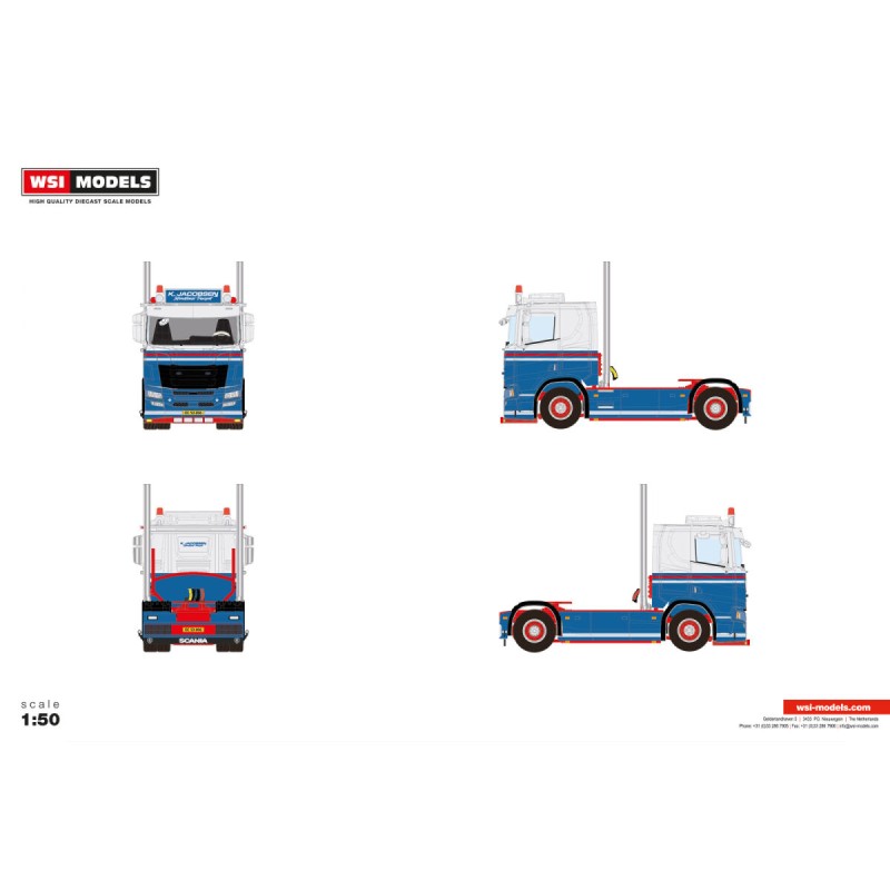 WSI SCANIA R FLAT ROOF SLEEPER CAB Kristian Jacobsen