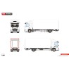 WSI DAF XD SH WITH SKY LIGHTS AND SIDE WINDOW White Line