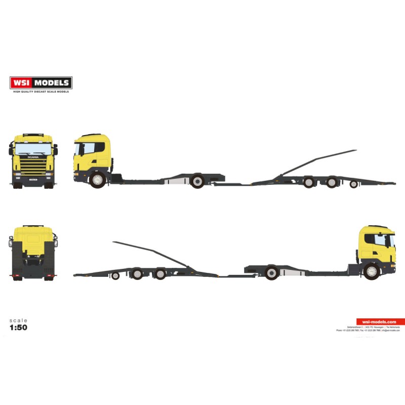 WSI SCANIA R4 FLAT ROOF Premium Line