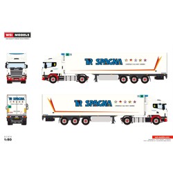 WSI SCANIA 4 SERIES FLAT ROOF Tirspagna