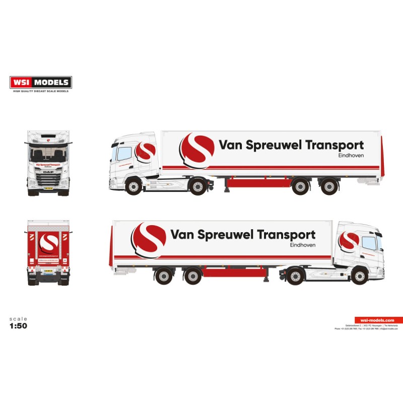 WSI DAF XG MY25 Van Spreuwel Transport