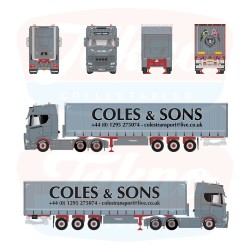 Tekno Scania Next Gen S-Highline Coles & Sons