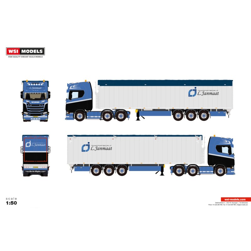 WSI SCANIA S HIGHLINE CS20H Transportbedrijf L. Janmaat