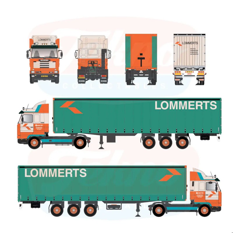 Tekno Scania 3-serie 113-380 Lommerts