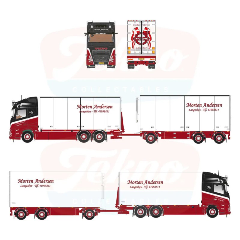Tekno Volvo FH Aero Globetrotter XL Morten Andersen