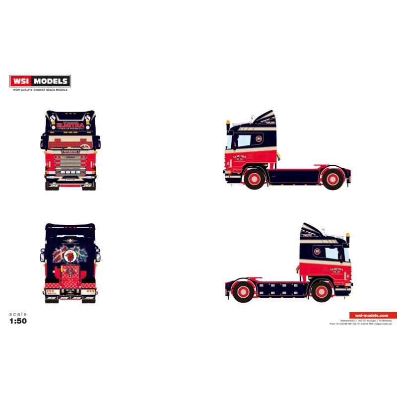 WSI SCANIA 4 SERIES FLAT ROOF Elmitra