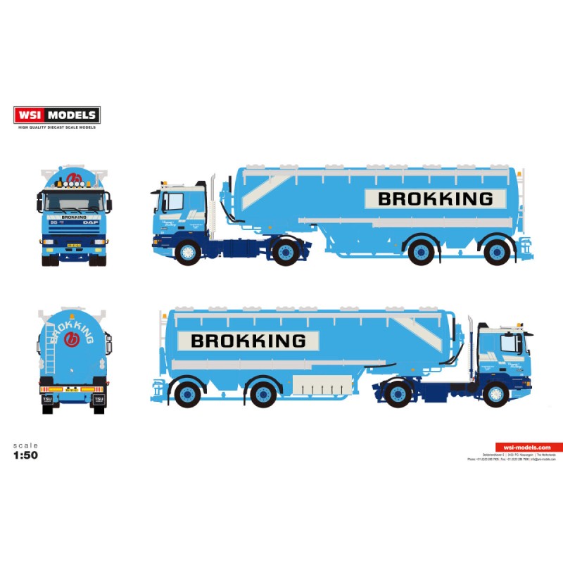 WSI DAF 95 COMFORT CAB Brokking