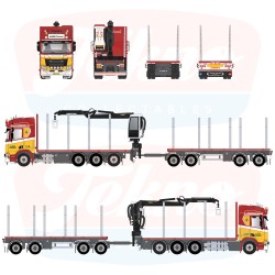 Tekno Scania NGR Highline Auning