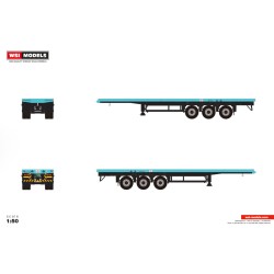WSI CLASSIC FLATBED TRAILER Koyama