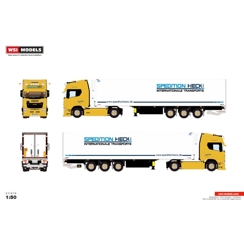 WSI SCANIA R HIGHLINE CR20H Heck