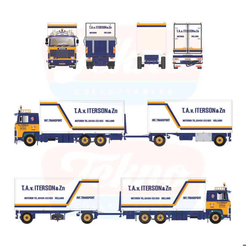 Tekno Scania 111 T.A. van Iterson