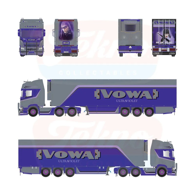 Tekno Scania NGR Highline Vowa - Ultraviolet