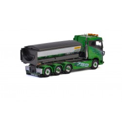 WSI Volvo FH4 low roof Hakarps haakarmsysteem + asfaltcontainer