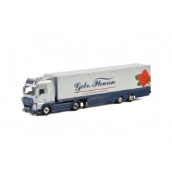 WSI MAN TG-X XXL with semi boxtrailer Gebr. Fleuren