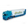 Tekno Daf XF SuperSpaceCab met semi kastenoplegger Rene Fleurs