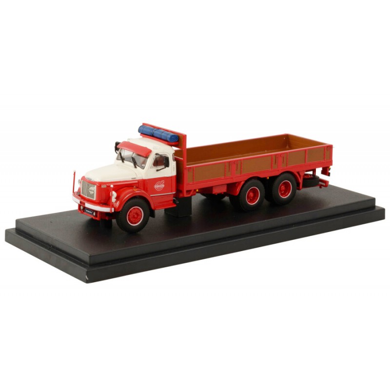 WSI Volvo N88 torpedo 6x4 rood-wit