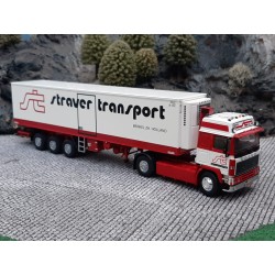 Tekno Volvo F12 globetrotter Straver transport