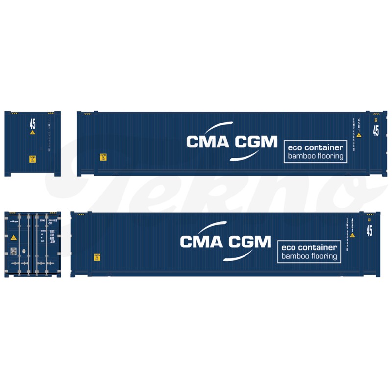 Tekno 45ft CMA CGM container
