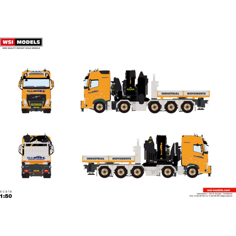 WSI Volvo FH4 globetrotter 10x4  M.J.van Riel