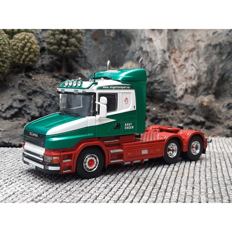 Tekno Scania T144 L 460 6x4 Knut Enger