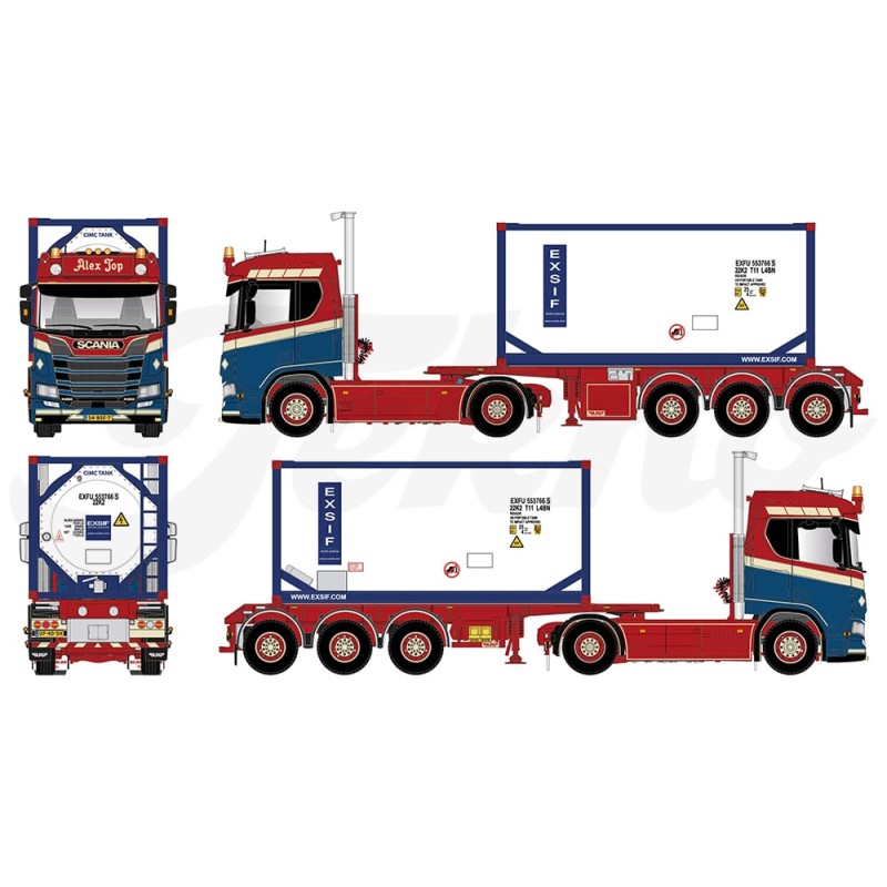 Tekno Scania NGS R650 normal cab Alex Top