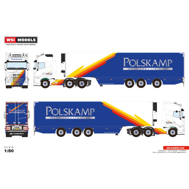 WSI Volvo FH5 globetrotter XL 6x2 Polskamp